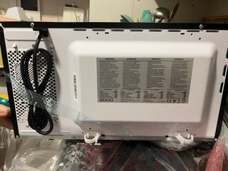 Microondas SOGO Digital con Grill SS-885 NUEVO