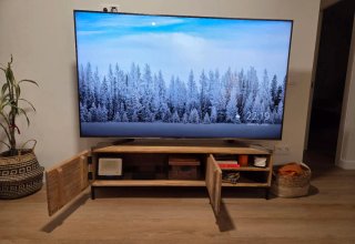 Mueble TV Roble Macizo