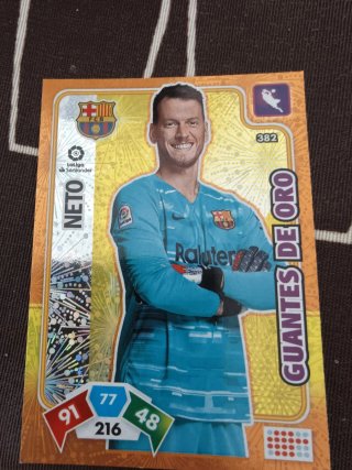 Cromo Panini FC Barcelona Neto 2020