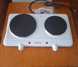 Cocina Eléctrica Doble Placa