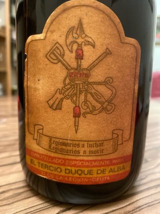 Botella Duke of Wellington Fino para La Legión