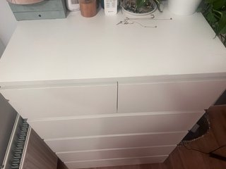 Cómoda Ikea Malm Blanca