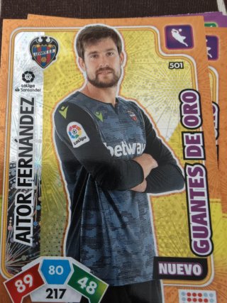 Cromo Aitor Fernández 2020