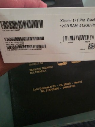 Xiaomi 17T Pro 512GB Nuevo Precintado