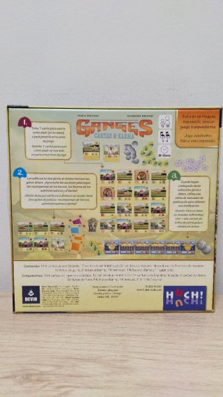 Juego de mesa Ganges Cartas y Karma