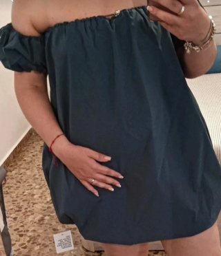 Vestido azul de fiesta