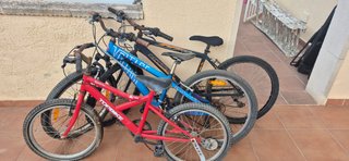 Lote de 4 bicicletas infantiles