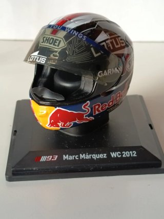 Réplica Casco Marc Márquez 1/5 WC 2012