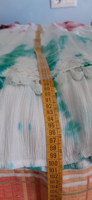 Falda larga tie-dye