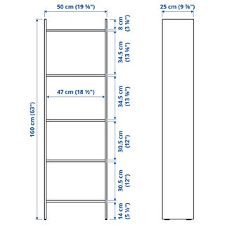 Estantería Baggebo IKEA Blanca
