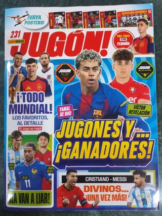 Revista Jugón 231 Mundial FIFA 2026