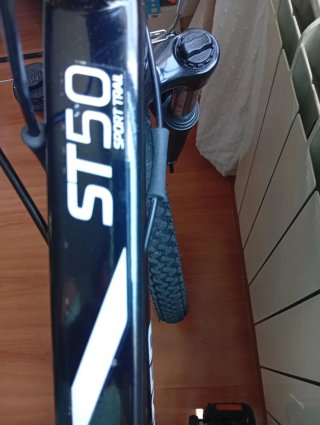 Bicicleta Rockrider Negra