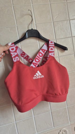 Reggiseno Adidas Rosso