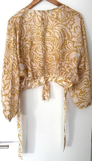 Blusa Zara Talla S  Estampada