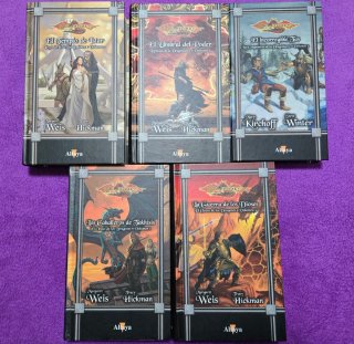 Lote Dragonlance - Altaya (25 libros)
