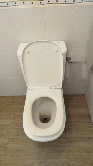Mampara, lavabo, bidet y bate