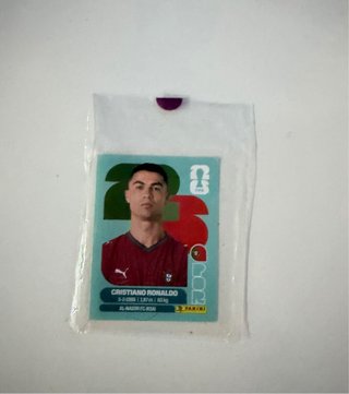 Cromo de cristiano ronaldo mundial 2026