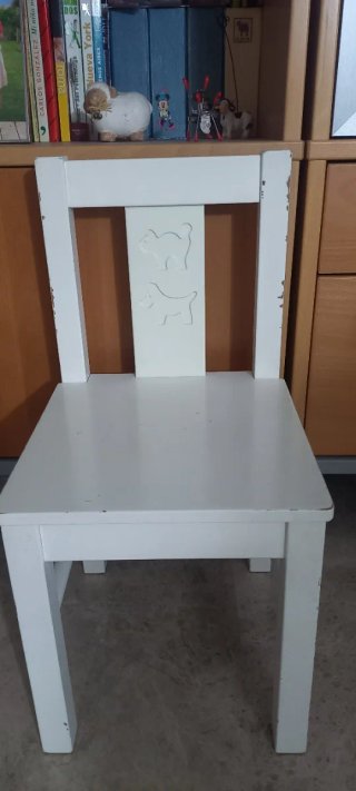 Sillas infantiles blancas Ikea