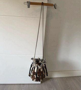Bolso bombonera Zara abalorios