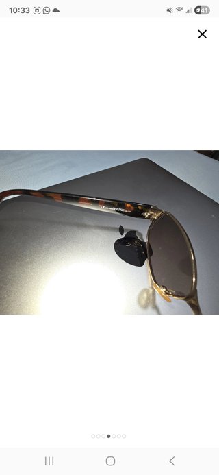 Gafas Christian Dior Doradas y Grises