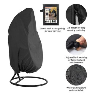 Funda protectora para sillón de exterior huevo