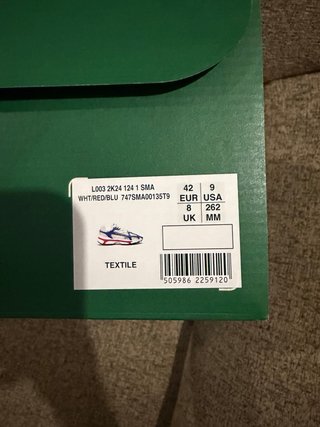 Zapatillas Lacoste Nuevas Talla 42