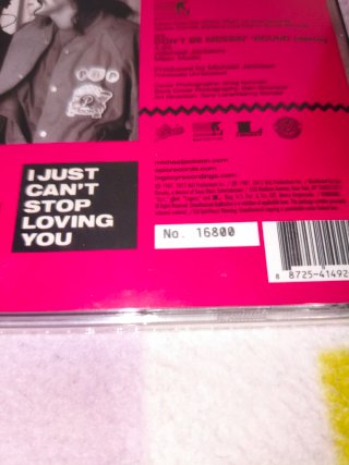 Michael Jackson single sin abrir IJCSLY