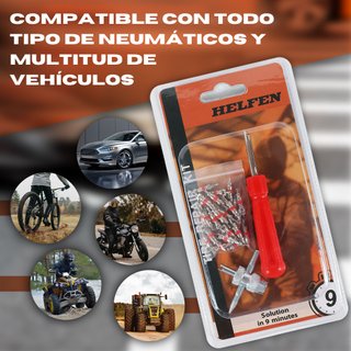 Kit Reparación Obuses de Válvula: 32 Piezas