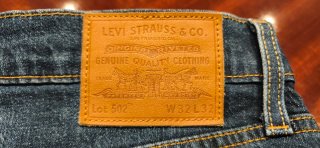 PANTALÓN LEVI´S 502 "NAVY BLUE" WARM TEC, W32 L32.
