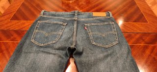 PANTALÓN LEVI´S 502 "NAVY BLUE" WARM TEC, W32 L32.