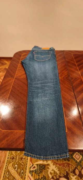 PANTALÓN LEVI´S 502 "NAVY BLUE" WARM TEC, W32 L32.