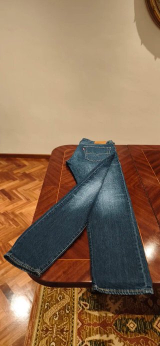 PANTALÓN LEVI´S 502 "NAVY BLUE" WARM TEC, W32 L32.