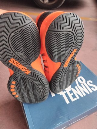 Zapatillas pádel K-Swiss Naranja/Negro