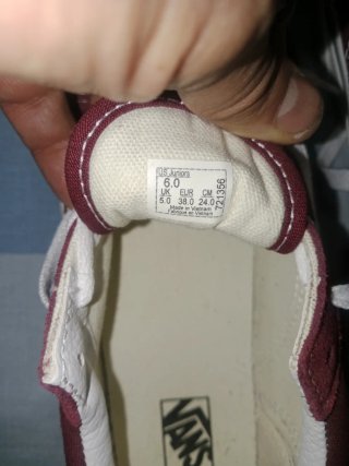 Vans Old Skool Granates Talla 38