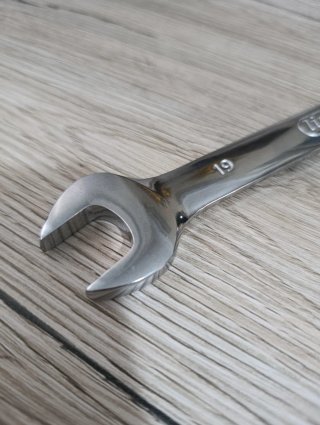 Llave Carraca 19mm Acero Cromo Vanadio