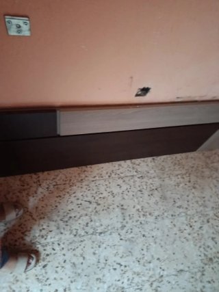 Cabezal de cama de madera