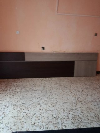 Cabezal de cama de madera