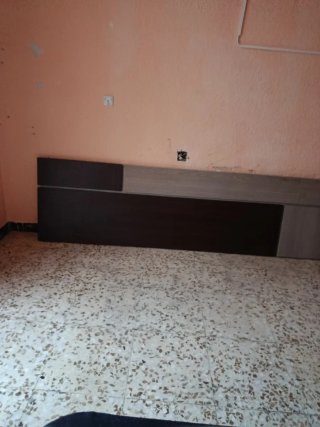 Cabezal de cama de madera