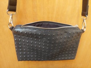Bolso Misako negro tachuelas