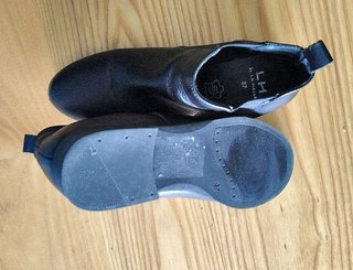 Botines La Halle Negros Elásticos Talla 38