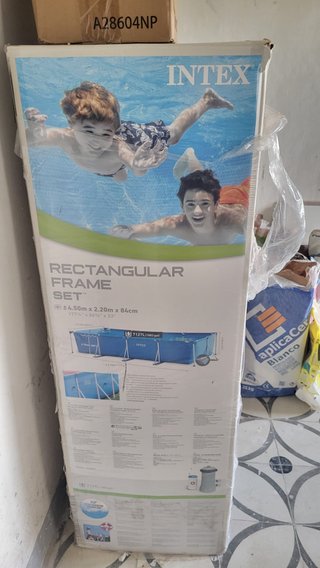 Piscina Intex Rectangular 4.5m x 2.2m + Depuradora
