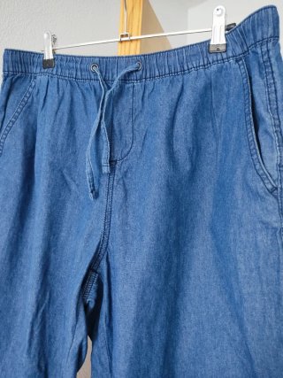 Pantalones de verano azules