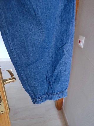 Pantalones de verano azules