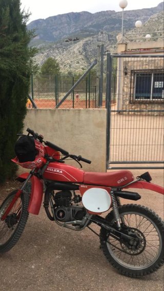 Gilera GR 2 Enduro/Motocross Roja