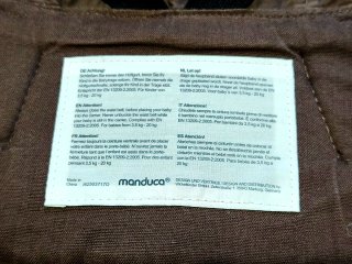 Mochila Portabebés Manduca First