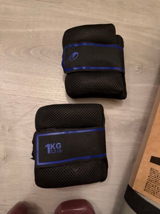 Kit Ejercicio Casa: Mancuerna 1.5kg + Pesas Tobill