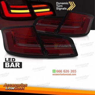 Pilotos traseros LED ROJOS Y AHUMADOS SECUENCIALE