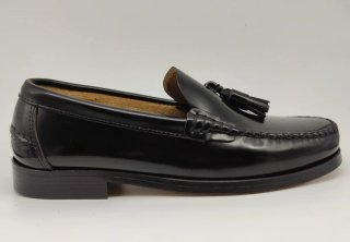 Mocasines Castellanos Piel Hombre Negro