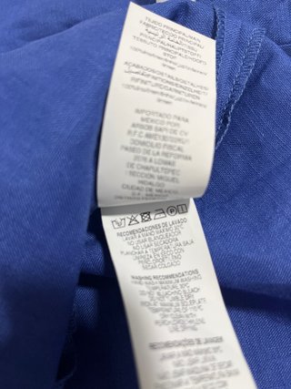 Vestido lino el ganso