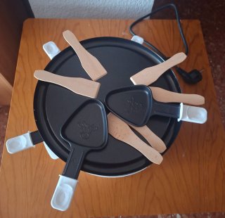Raclette y Crepera Eléctrica Little Balance
